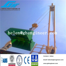 Remote control hydraulic clamshell grab bucket